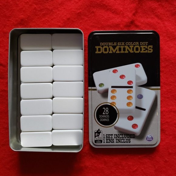 Brand New Deluxe Domino Set 28 Piece W/Travel Case - NEW - Picture 4 of 4